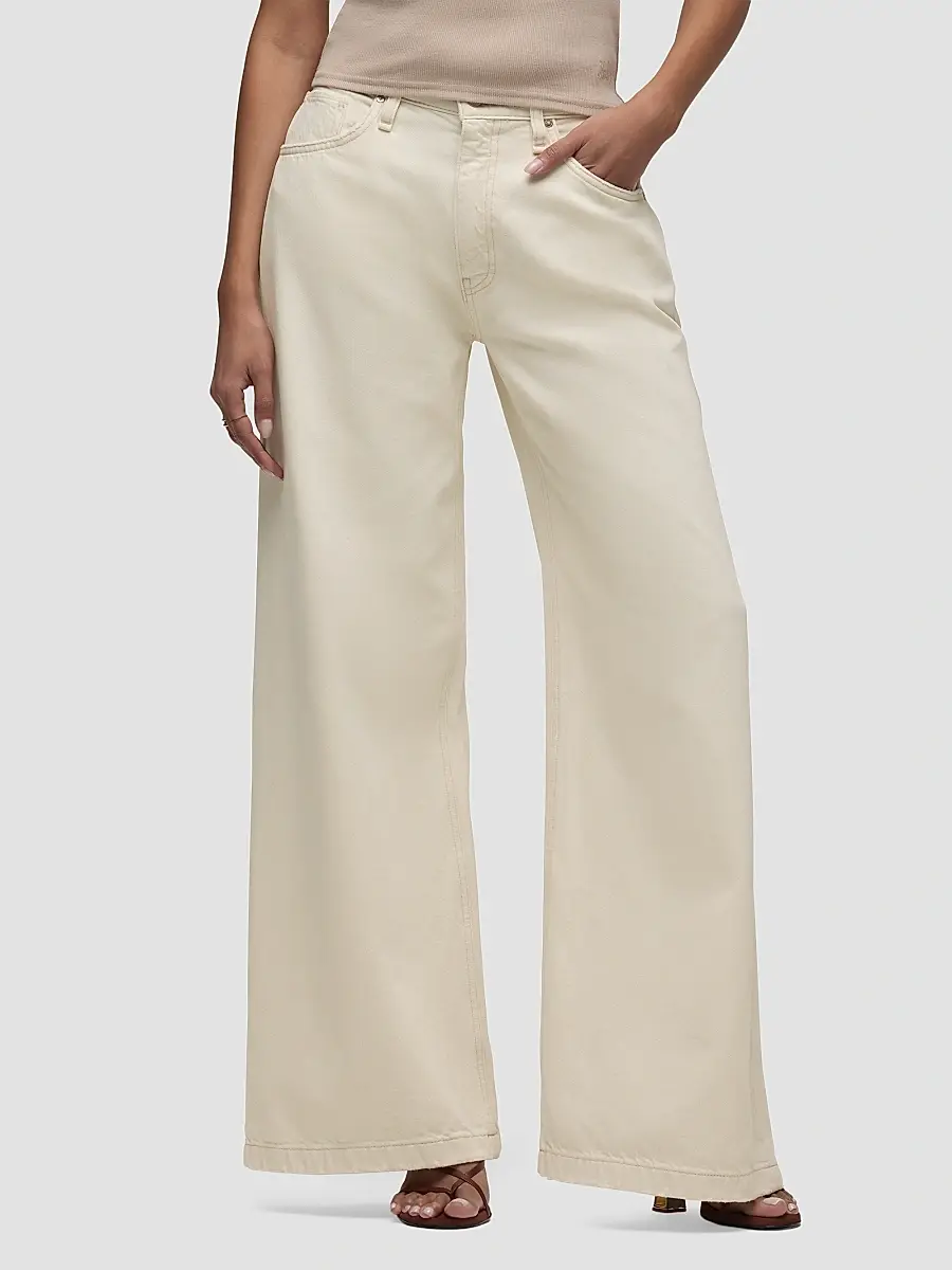 Hudson Jeans Women's Jodie Loose-Fit Wide-Leg Jeans | Thumbnail 4