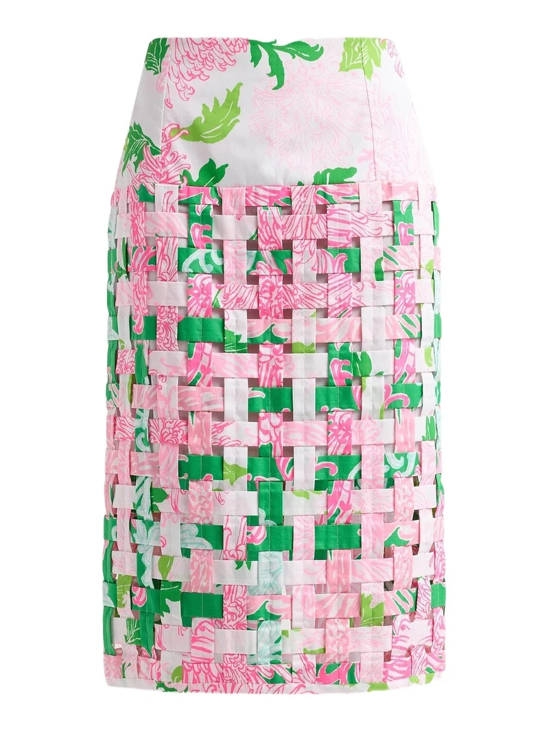 Women's Goodwin Printed Woven Midi Skirt Women's Goodwin Printed Woven Midi Skirt