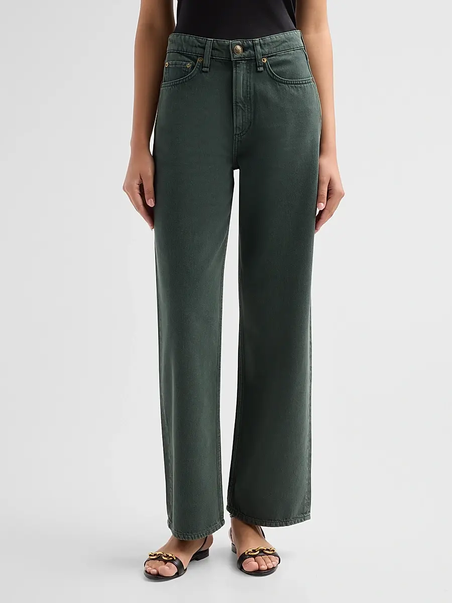 rag & bone Women's Logan Wide-Leg Jeans | Thumbnail 4 rag & bone Women's Logan Wide-Leg Jeans | Thumbnail 4