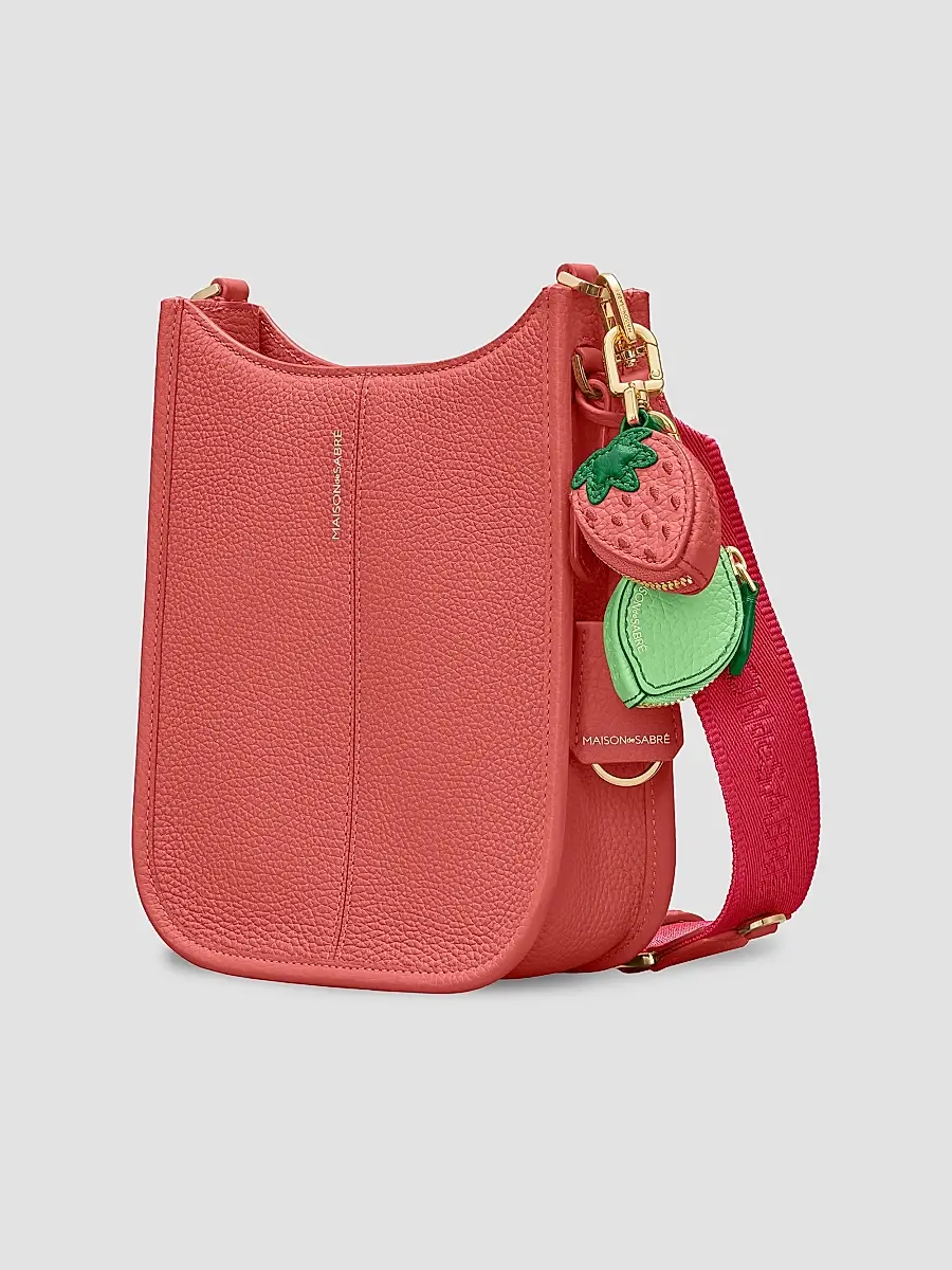 MAISON de SABRÉ Women's Mini Leather Saddle Bag | Thumbnail 2 MAISON de SABRÉ Women's Mini Leather Saddle Bag | Thumbnail 2