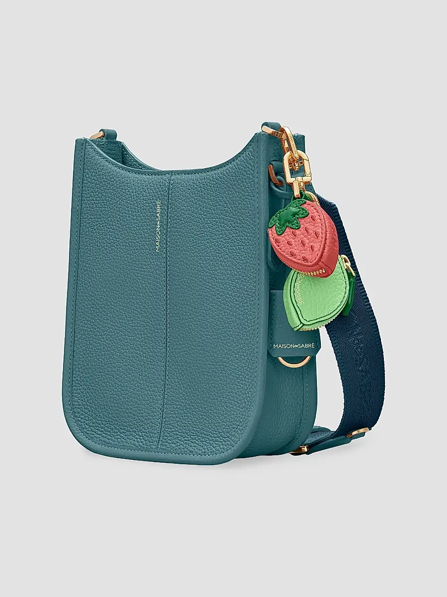 MAISON de SABRÉ Women's Mini Leather Saddle Bag | Thumbnail 2 MAISON de SABRÉ Women's Mini Leather Saddle Bag | Thumbnail 2