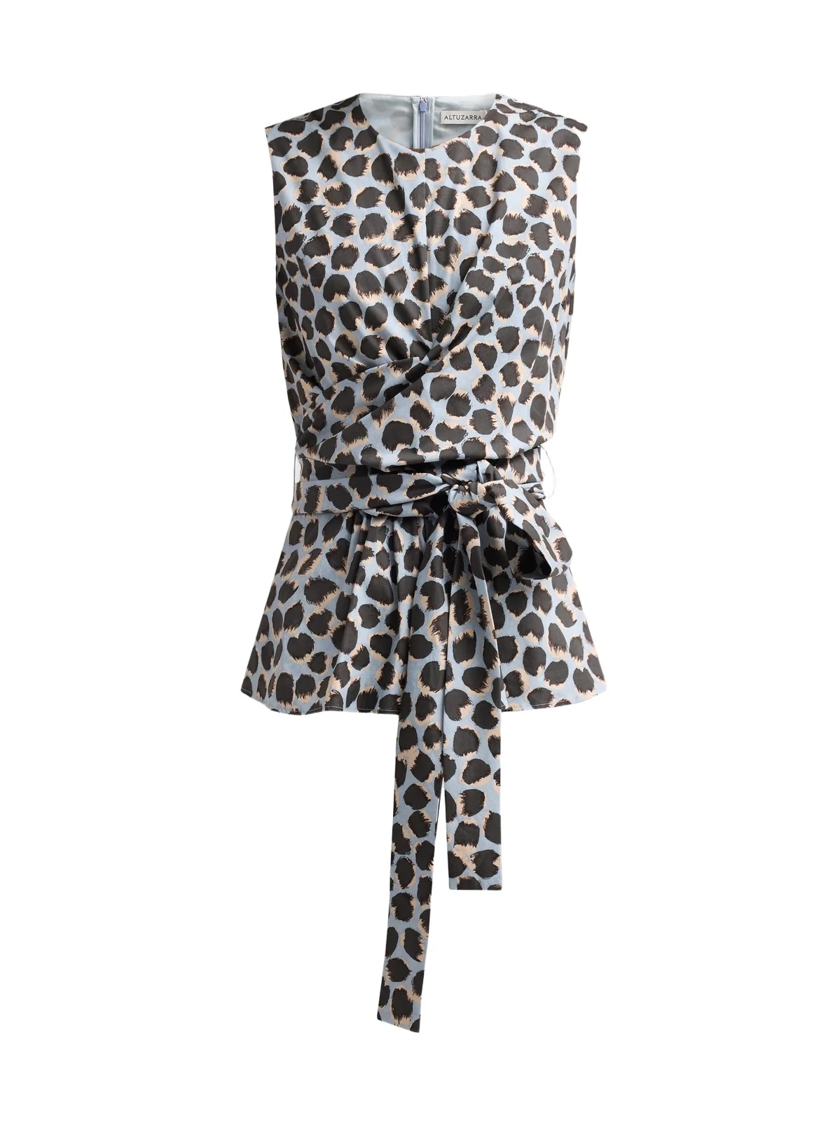 Altuzarra Women's Tizzy Leopard Print Top