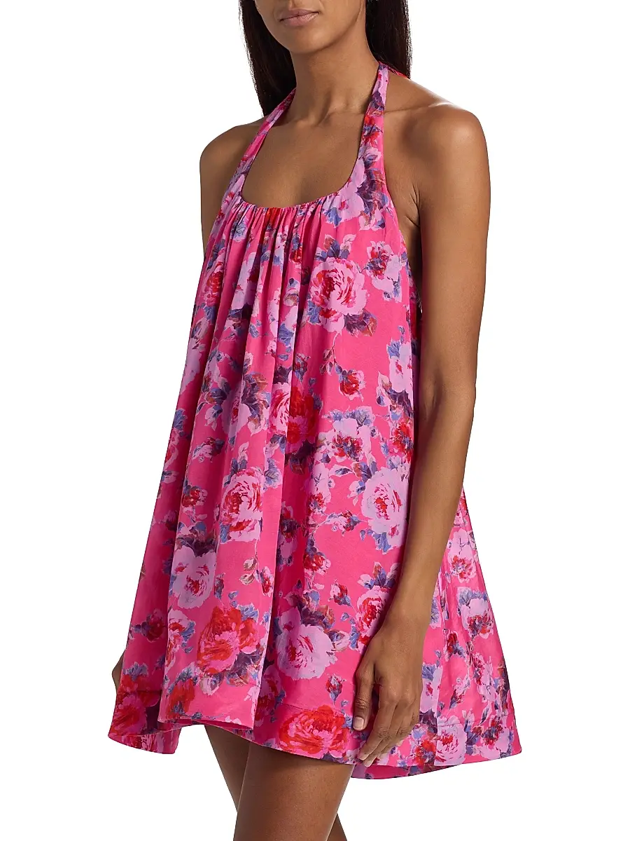 BLACK HALO Women's Lovie Floral Minidress | Thumbnail 4 BLACK HALO Women's Lovie Floral Minidress | Thumbnail 4