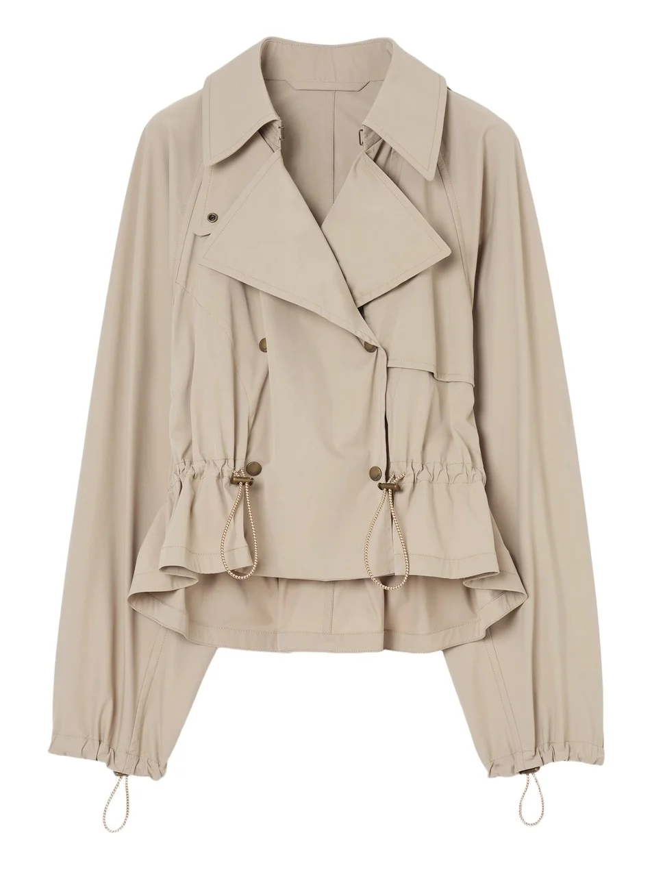 Women's Rosewin Stretch-Nylon Double-Breasted Jacket Women's Rosewin Stretch-Nylon Double-Breasted Jacket