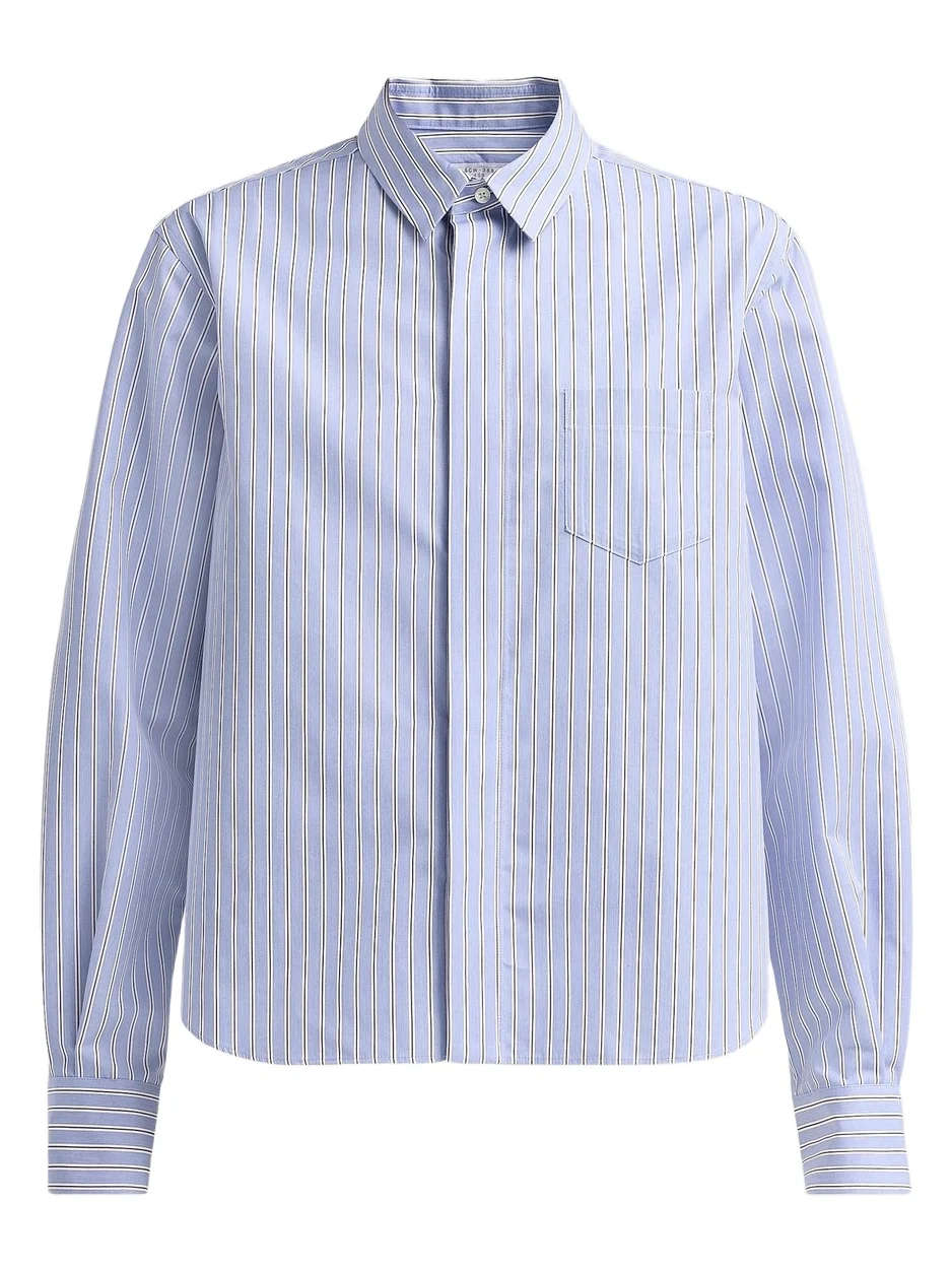 Women's Cotton Poplin Striped Shirt Women's Cotton Poplin Striped Shirt