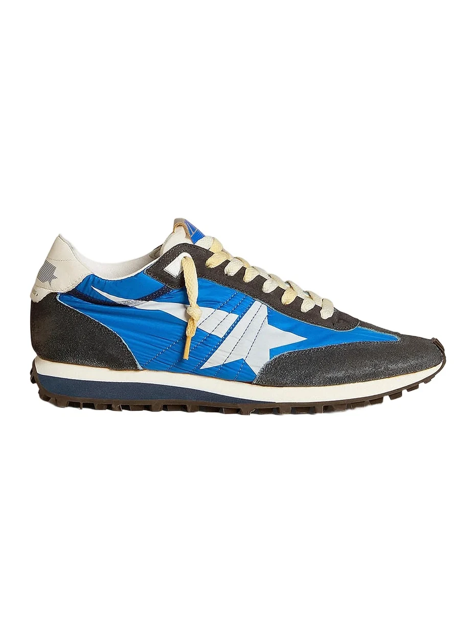 Men's Marathon Textile & Suede Low-Top Running Sneakers Men's Marathon Textile & Suede Low-Top Running Sneakers