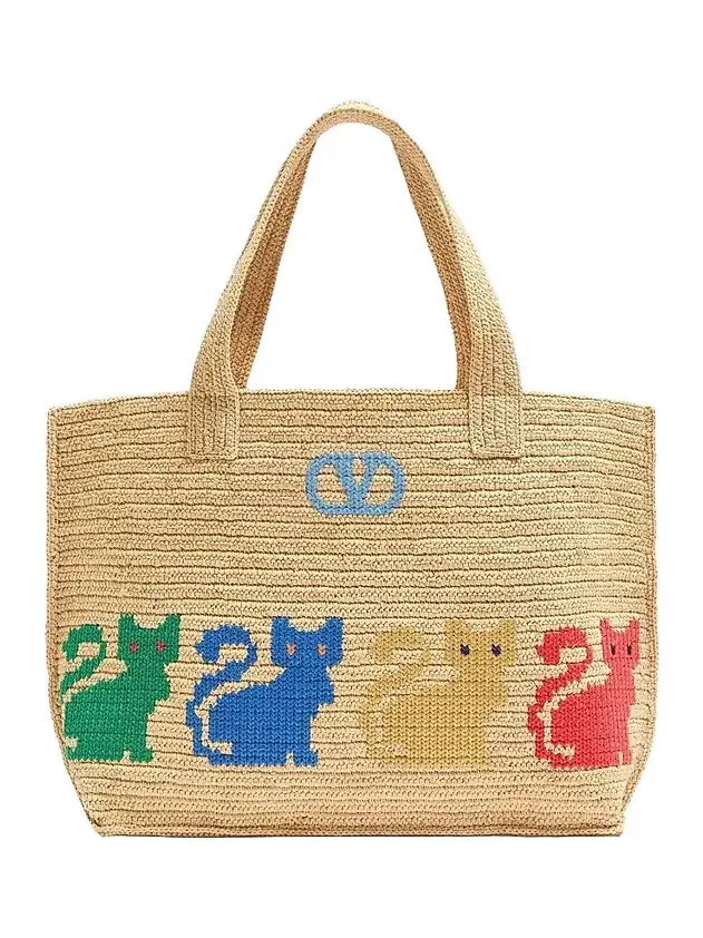 Women's Raffia Tote Bag Women's Raffia Tote Bag