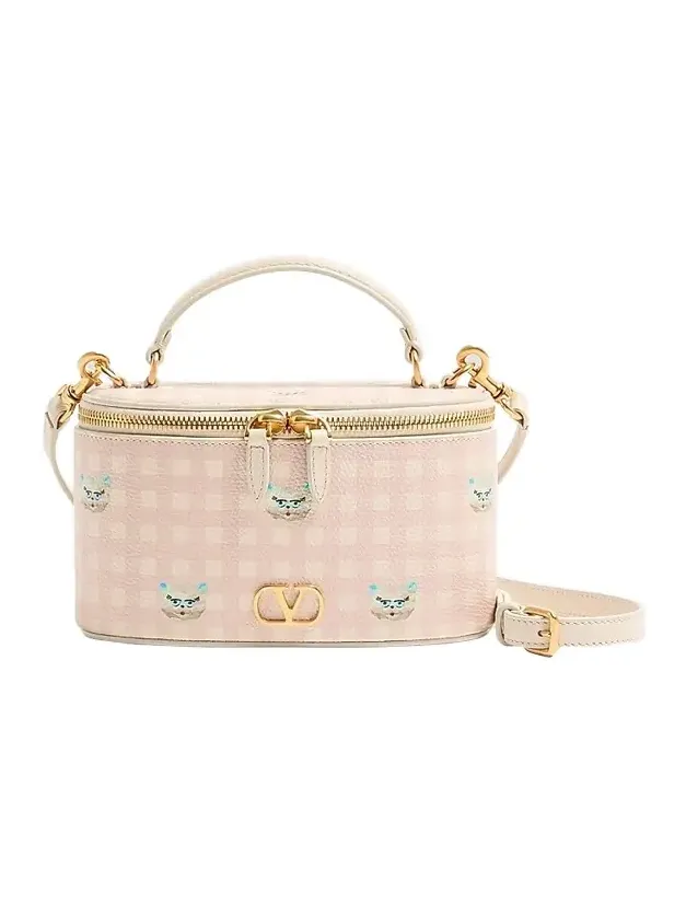 Women's Vanity Bag in Le Chat De La Maison Grainy Calfskin Women's Vanity Bag in Le Chat De La Maison Grainy Calfskin