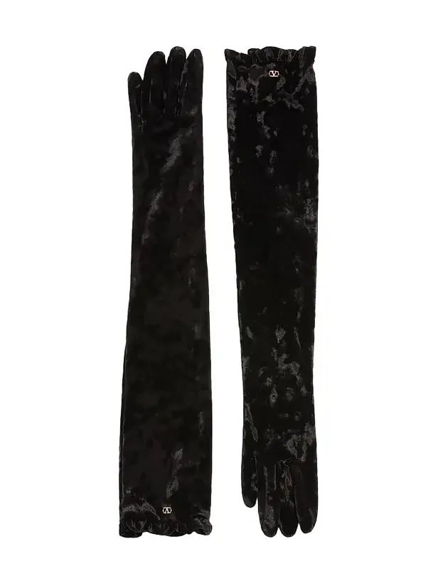 Women's VLogo Signature Long Chenille Gloves Women's VLogo Signature Long Chenille Gloves