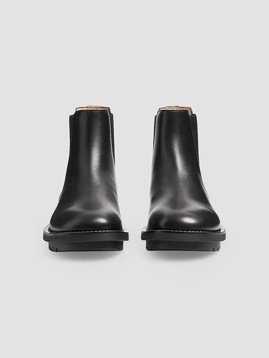 Valentino Men's Urbie Calfskin Ankle Boots | Thumbnail 4