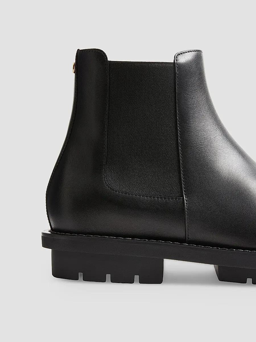 Valentino Men's Urbie Calfskin Ankle Boots | Thumbnail 6