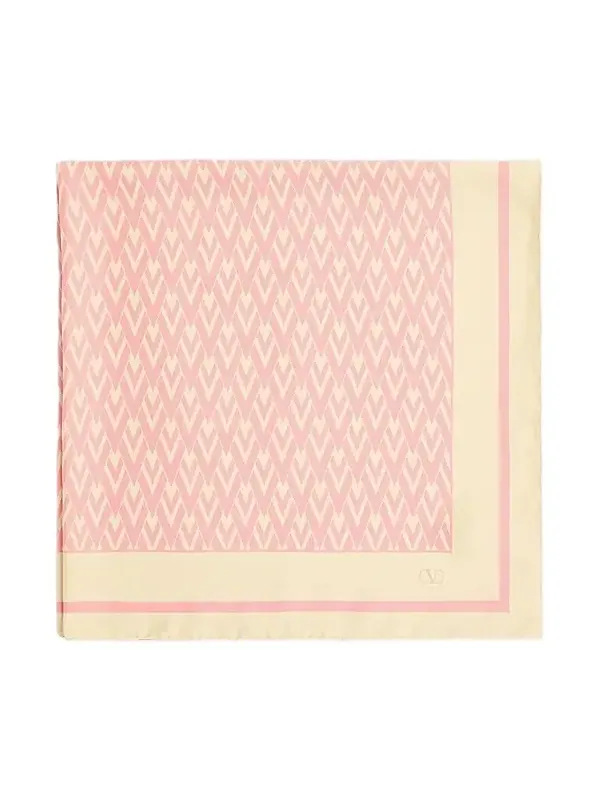Women's Toute La V Silk Scarf Women's Toute La V Silk Scarf