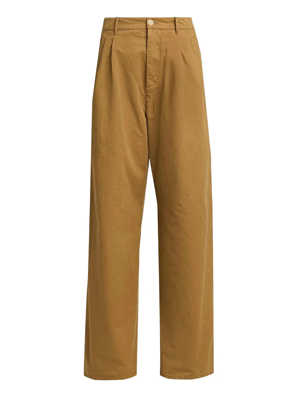 Women's Cotton Crease-Front Wide-Leg Trousers Women's Cotton Crease-Front Wide-Leg Trousers