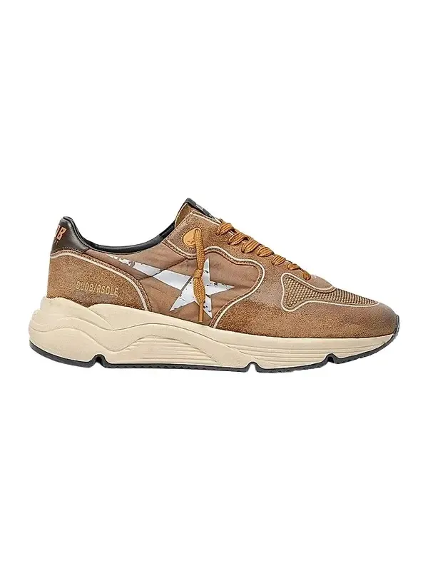 Men's Running Sole Suede & Mesh Low-Top Sneakers Men's Running Sole Suede & Mesh Low-Top Sneakers