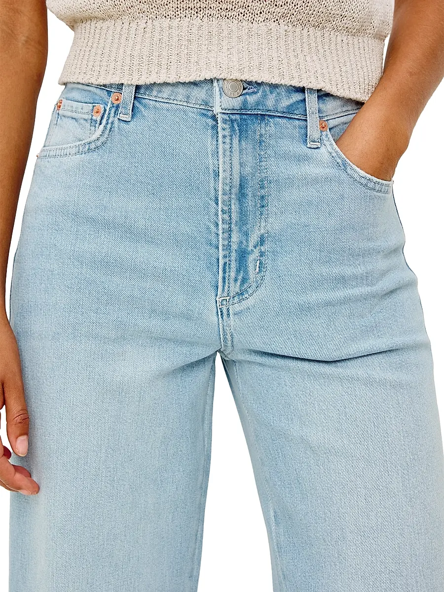 RAILS Women's Getty Embroidered Wide-Leg Crop Jeans | Thumbnail 6 RAILS Women's Getty Embroidered Wide-Leg Crop Jeans | Thumbnail 6