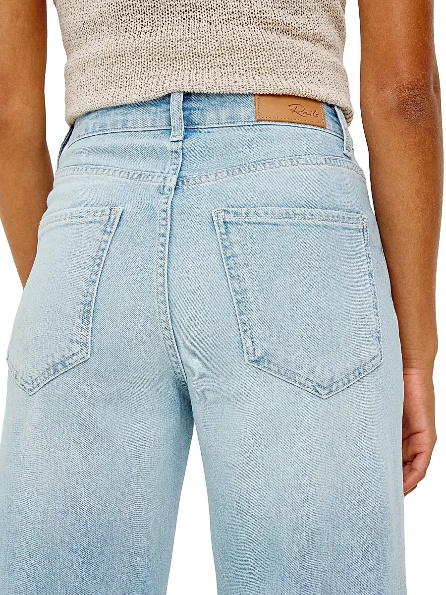 RAILS Women's Getty Embroidered Wide-Leg Crop Jeans | Thumbnail 8 RAILS Women's Getty Embroidered Wide-Leg Crop Jeans | Thumbnail 8