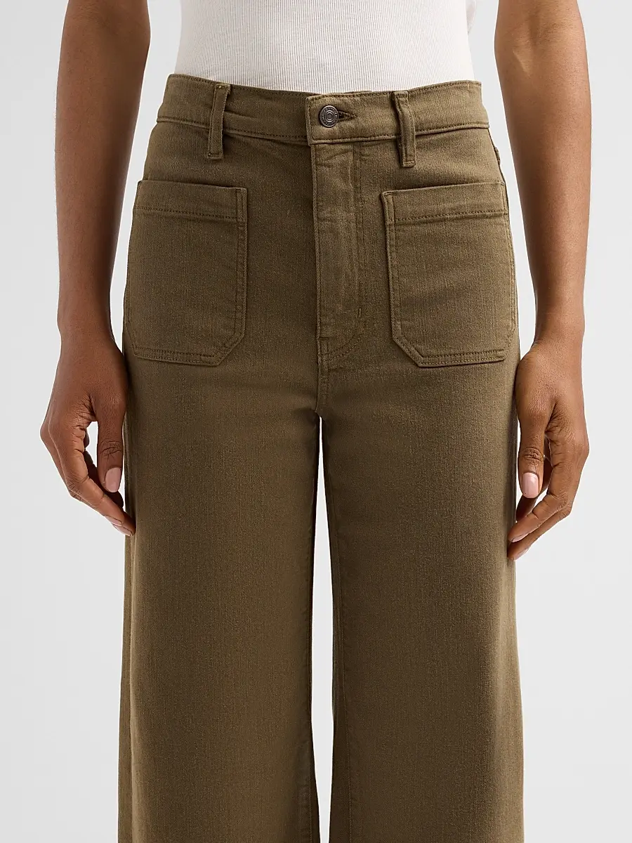 Frame Women's The Anchor Crop Patch Pocket Jeans | Thumbnail 5 Frame Women's The Anchor Crop Patch Pocket Jeans | Thumbnail 5