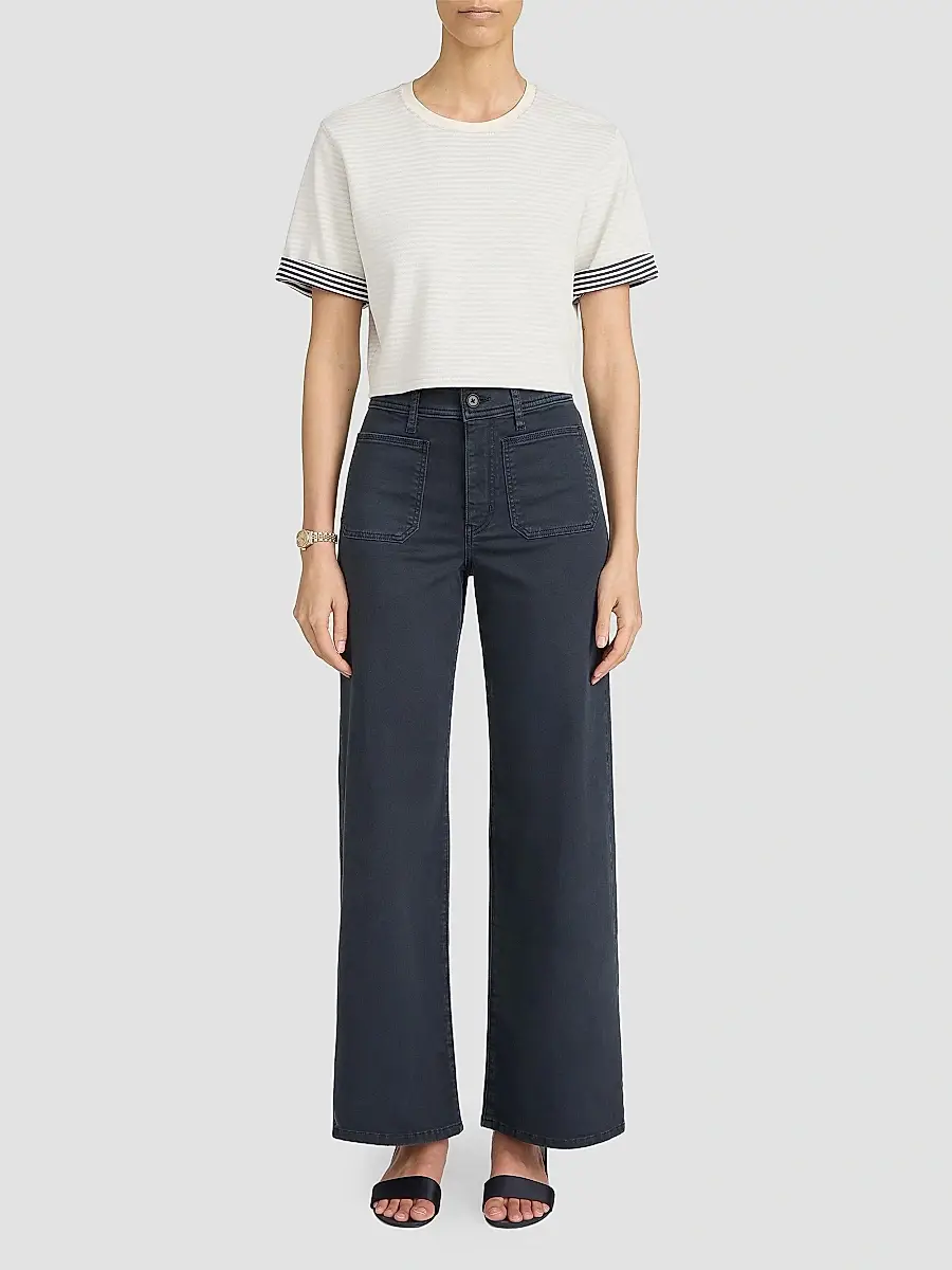Frame Women's Le Slim Palazzo Harbor Pocket Pants | Thumbnail 2 Frame Women's Le Slim Palazzo Harbor Pocket Pants | Thumbnail 2