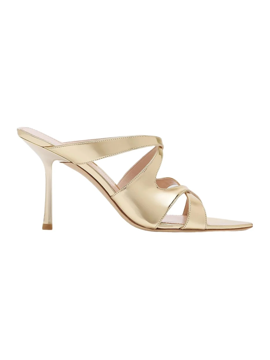 Women's Rubie 85MM Patent Leather Sandals Women's Rubie 85MM Patent Leather Sandals
