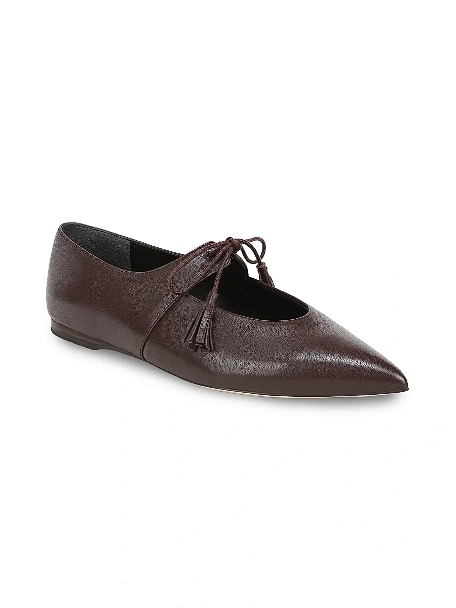 Favorite Daughter Women's Lily Leather Ballet Flats | Thumbnail 2 Favorite Daughter Women's Lily Leather Ballet Flats | Thumbnail 2