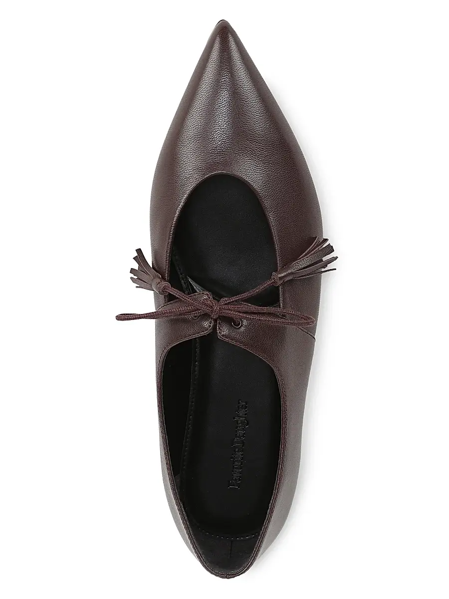 Favorite Daughter Women's Lily Leather Ballet Flats | Thumbnail 4 Favorite Daughter Women's Lily Leather Ballet Flats | Thumbnail 4