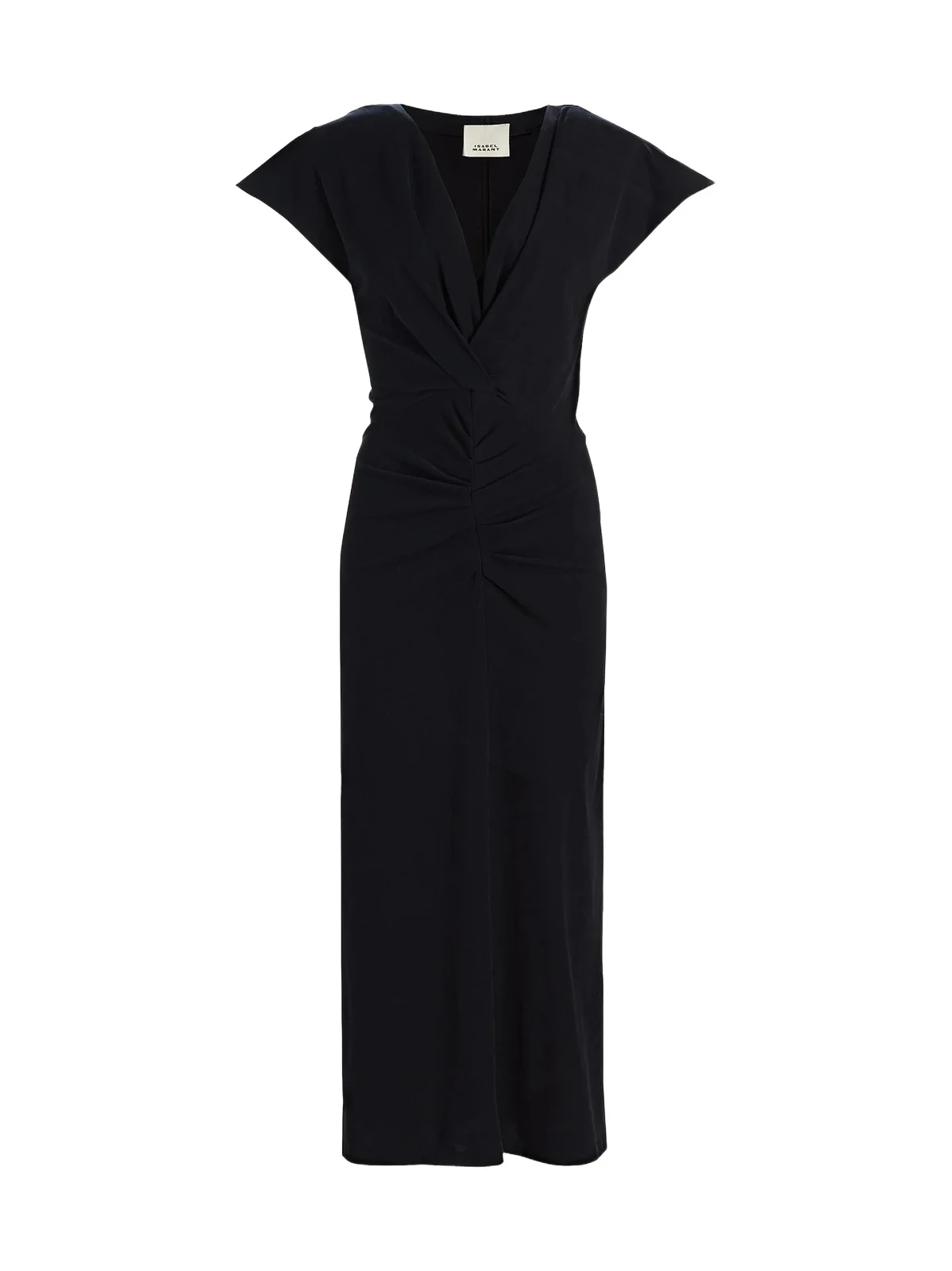 Women's Nadra Draped Cotton Maxi Dress
