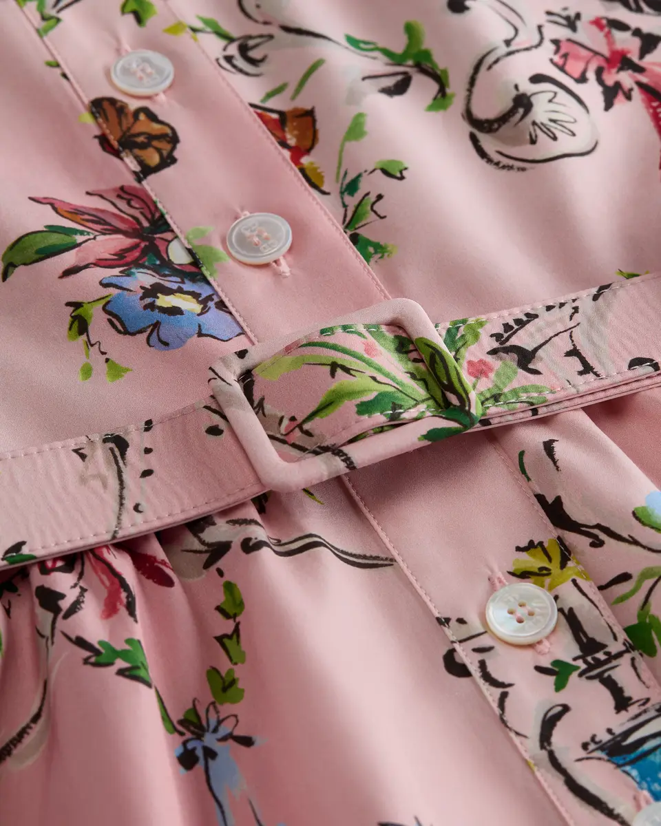 Dior Dioriviera Mid-Length Belted Dress | Thumbnail 4 Dior Dioriviera Mid-Length Belted Dress | Thumbnail 4