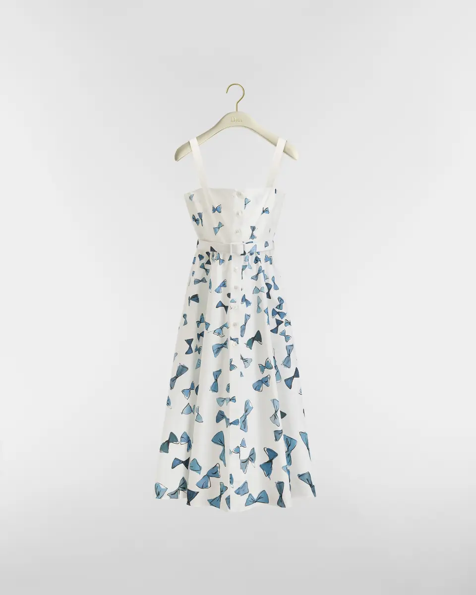 Dior Dioriviera Mid-Length Belted Dress | Thumbnail 2 Dior Dioriviera Mid-Length Belted Dress | Thumbnail 2