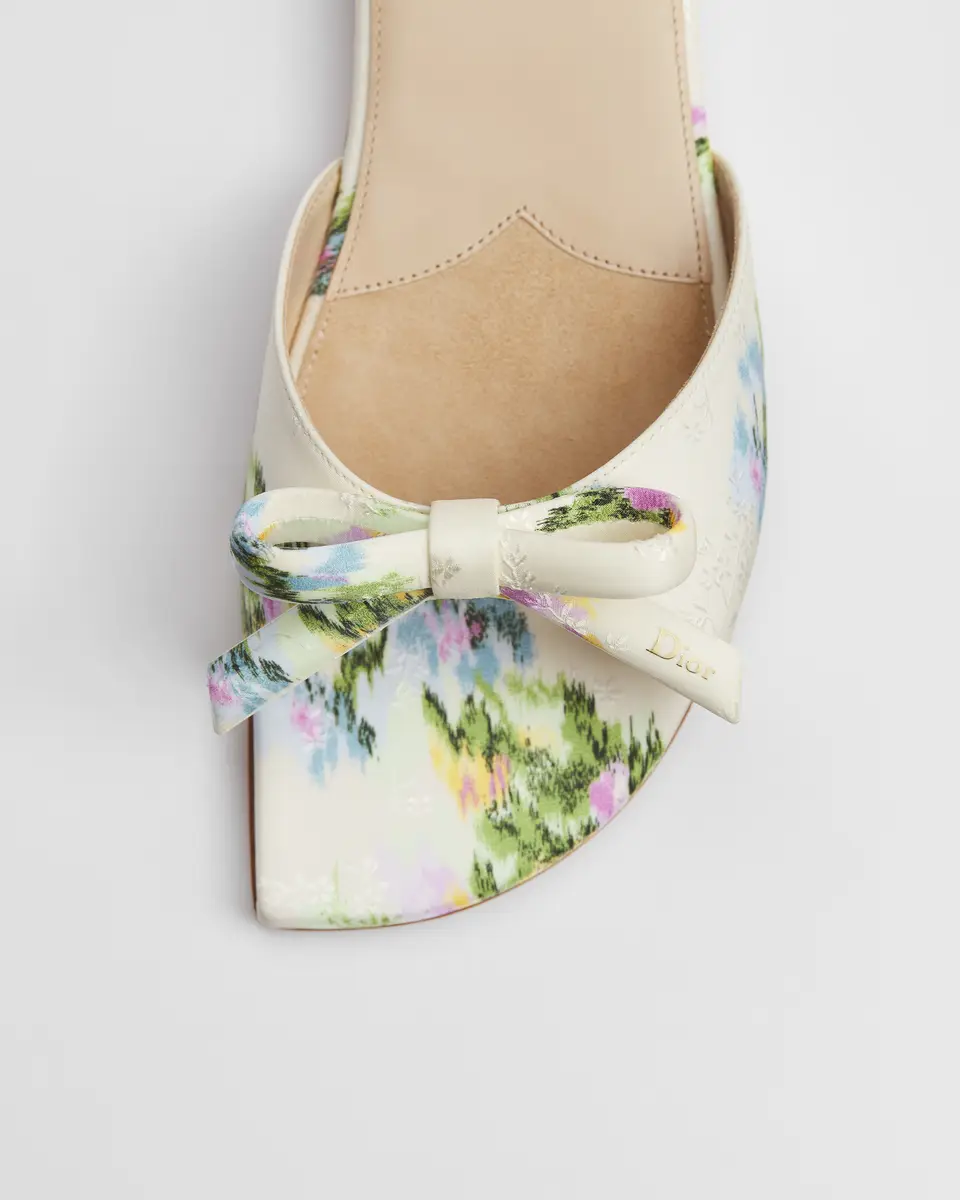 Dior Dior Bow Slide | Thumbnail 3 Dior Dior Bow Slide | Thumbnail 3