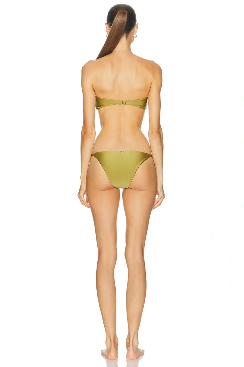 ADRIANA DEGREAS Bandeau Beaded Bikini Set | Thumbnail 3
