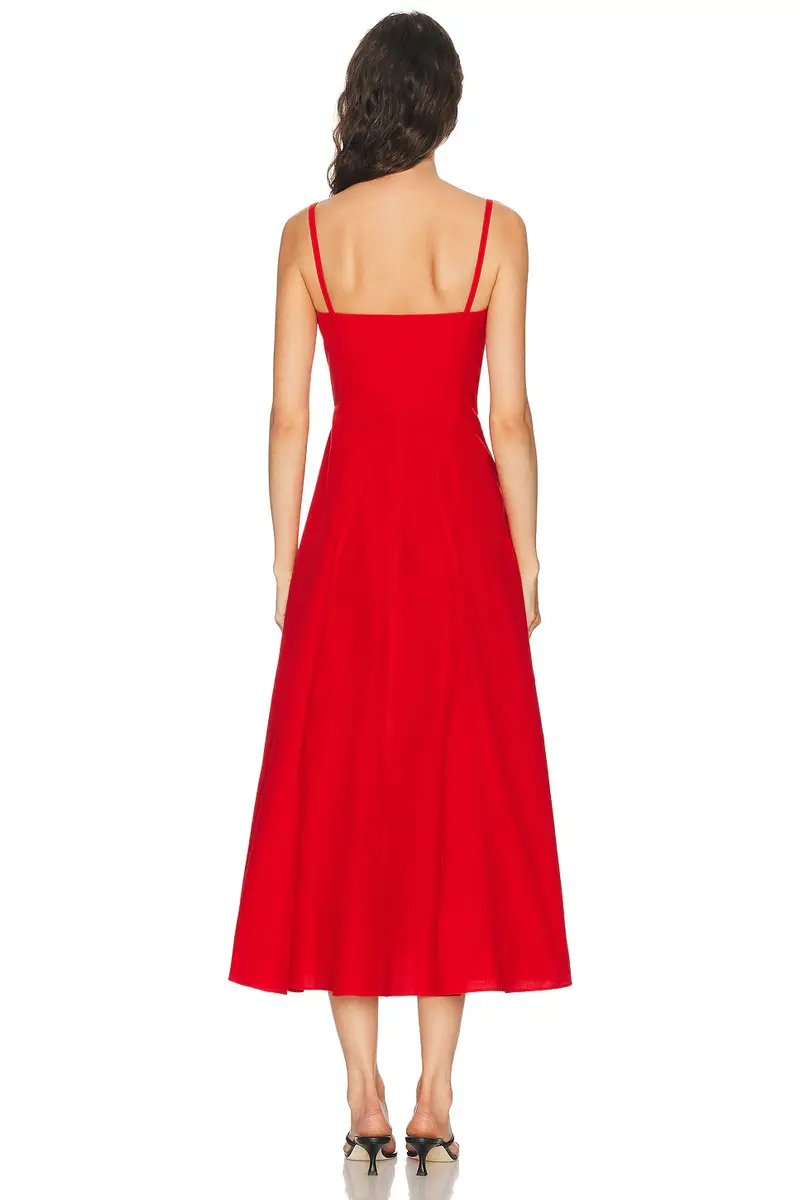 Ralph Lauren Collection Poplin Marigot Sleeveless Day Dress | Thumbnail 3 Ralph Lauren Collection Poplin Marigot Sleeveless Day Dress | Thumbnail 3