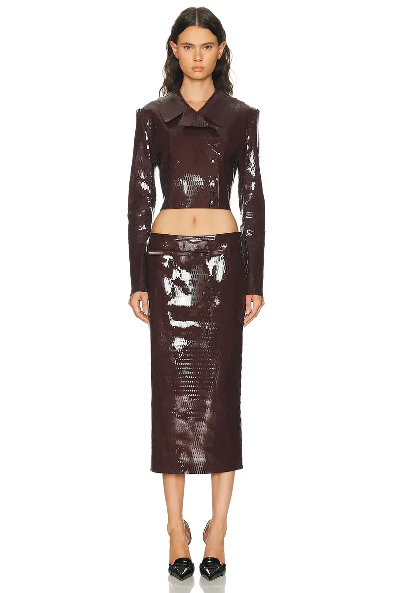 Tom Ford Nappa Pencil Skirt | Thumbnail 5 Tom Ford Nappa Pencil Skirt | Thumbnail 5