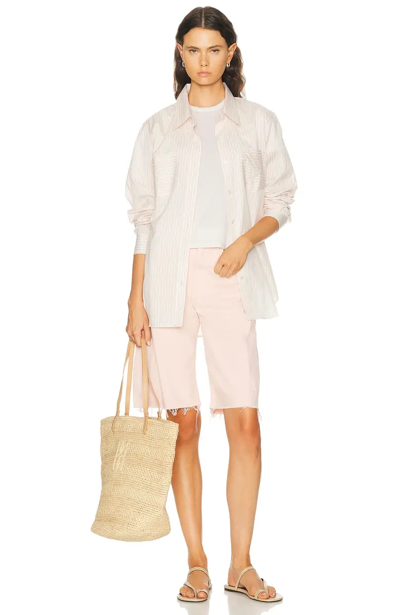 Mother The Half-pipe Bermuda Fray Shorts | Thumbnail 5