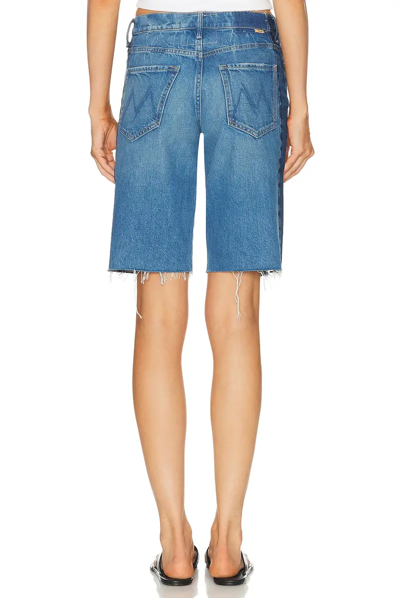 Mother The Mid Rise Maven Bermuda Fray Shorts | Thumbnail 4 Mother The Mid Rise Maven Bermuda Fray Shorts | Thumbnail 4