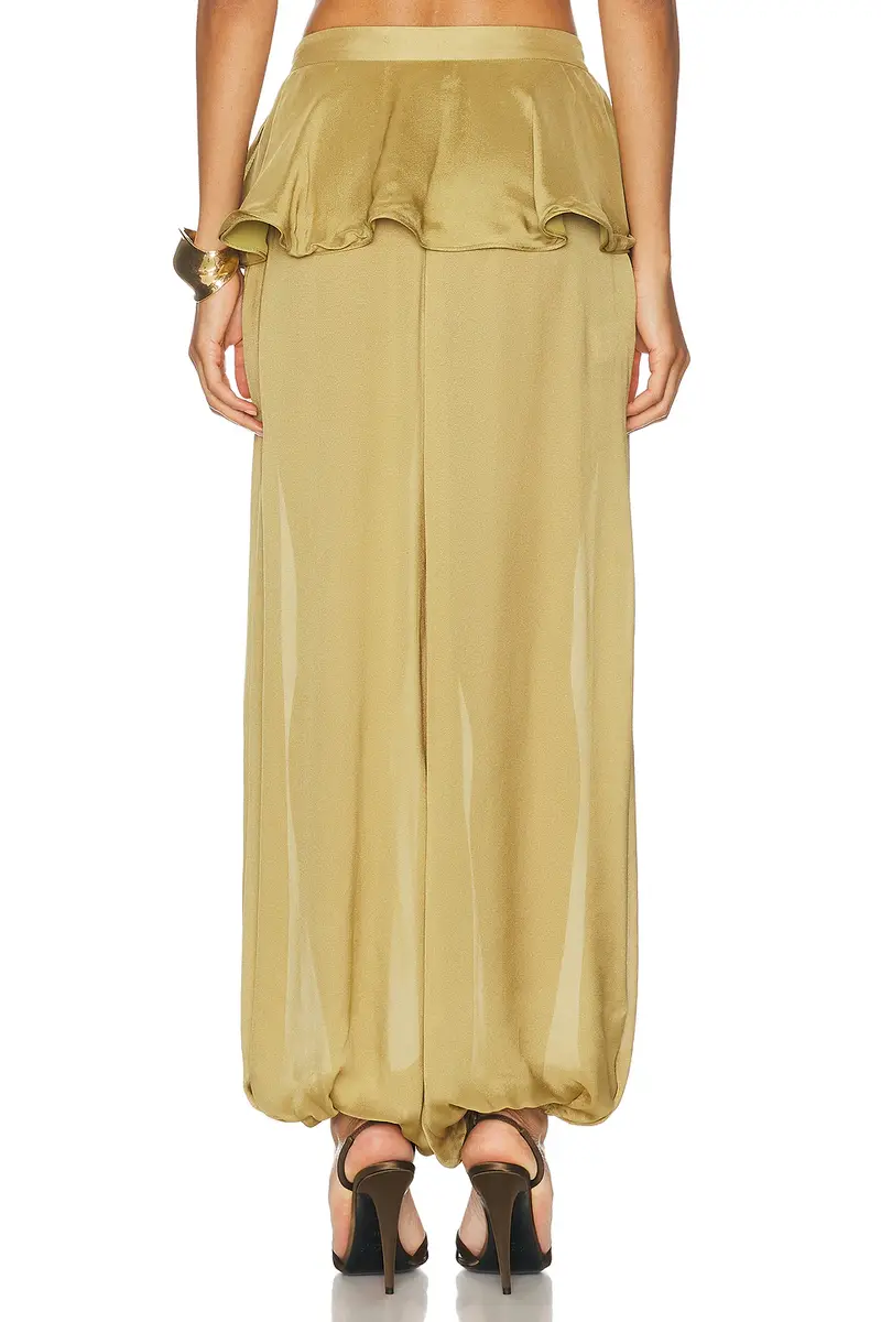 ADRIANA DEGREAS Peplum Pant | Thumbnail 4