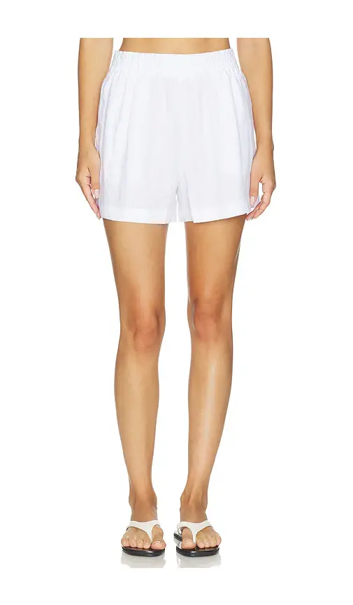 perfectwhitetee Malin Linen Shorts | Thumbnail 2