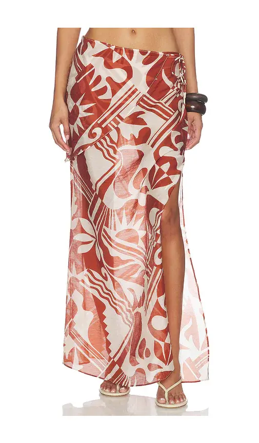 L'Academie Caila Maxi Skirt | Image 1 L'Academie Caila Maxi Skirt | Image 1