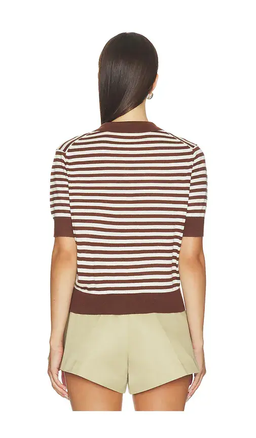 RENGGLI Stripe Knit Polo | Thumbnail 3 RENGGLI Stripe Knit Polo | Thumbnail 3