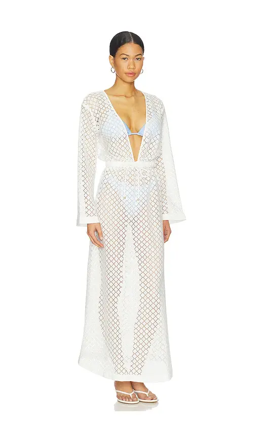 Seafolly Gathered Lace Cover Up | Thumbnail 2 Seafolly Gathered Lace Cover Up | Thumbnail 2