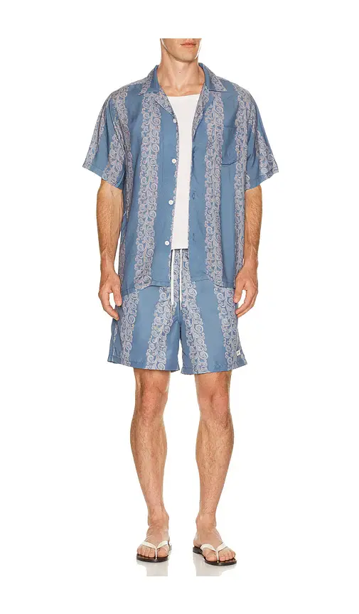 BATHER Coral Fiesta Printed Swim Trunks | Thumbnail 3 BATHER Coral Fiesta Printed Swim Trunks | Thumbnail 3