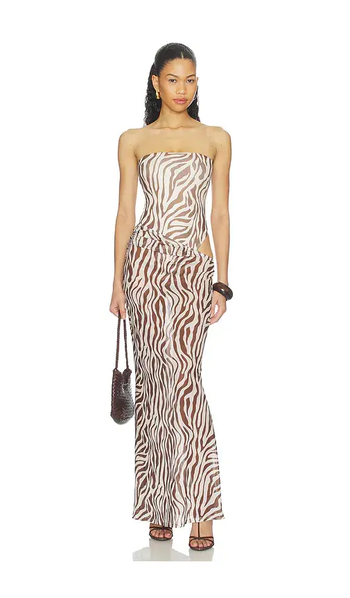 superdown Kensington Strapless Maxi Dress | Image 1 superdown Kensington Strapless Maxi Dress | Image 1