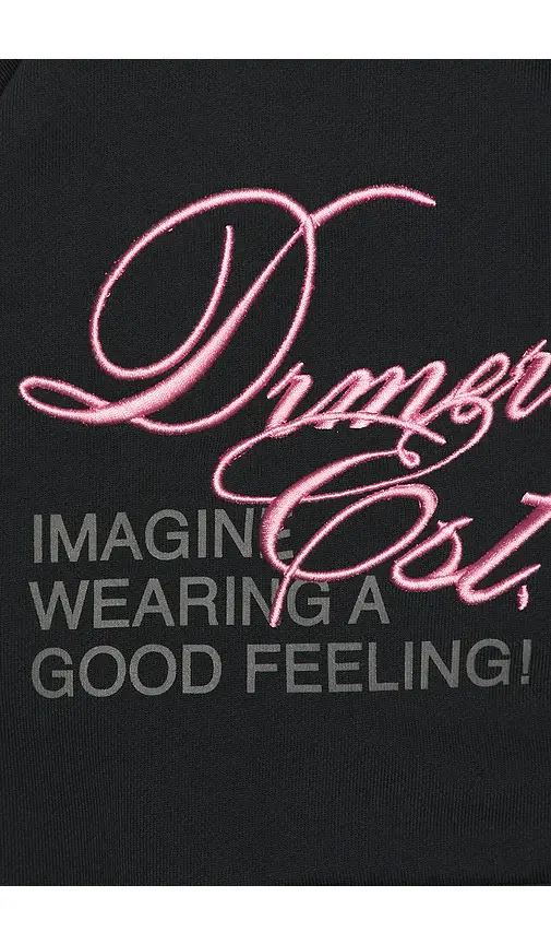 DRMERS CLUB Cursive Zip Up Hoodie | Thumbnail 5