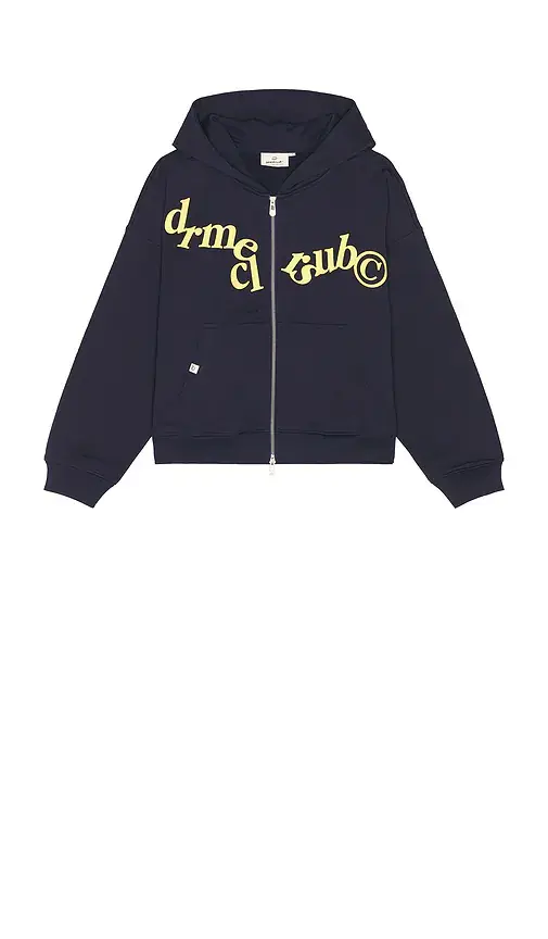 DRMERS CLUB Hanging Letters Zip Up Hoodie | Thumbnail 4