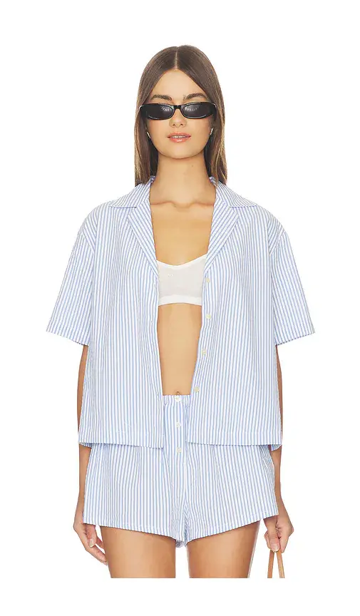 Good American Camp Shirt | Image 1 Good American Camp Shirt | Image 1