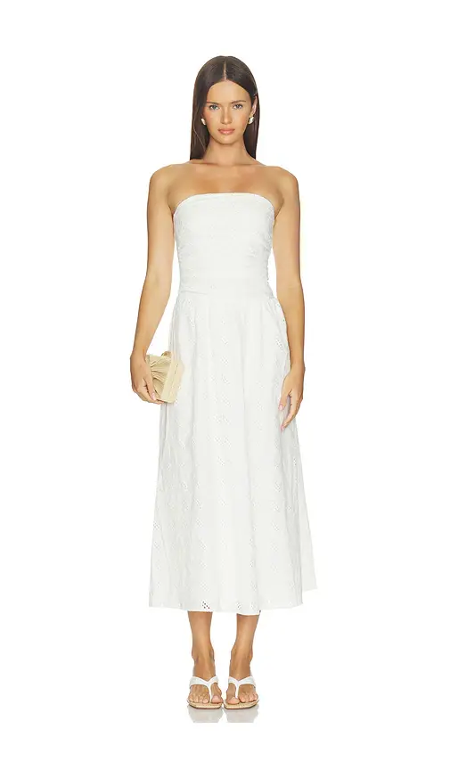 Elodie the Label Wilda Eyelet Dress | Image 1 Elodie the Label Wilda Eyelet Dress | Image 1