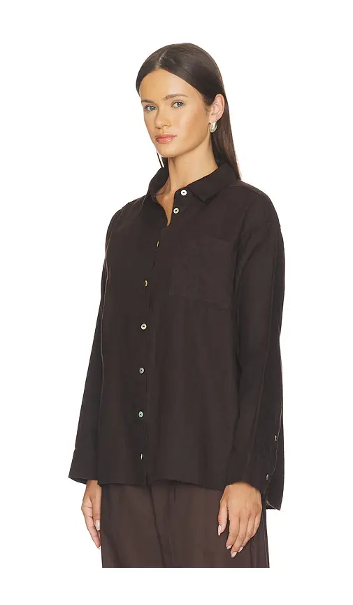 DONNI. The Linen Relaxed Shirt | Thumbnail 3