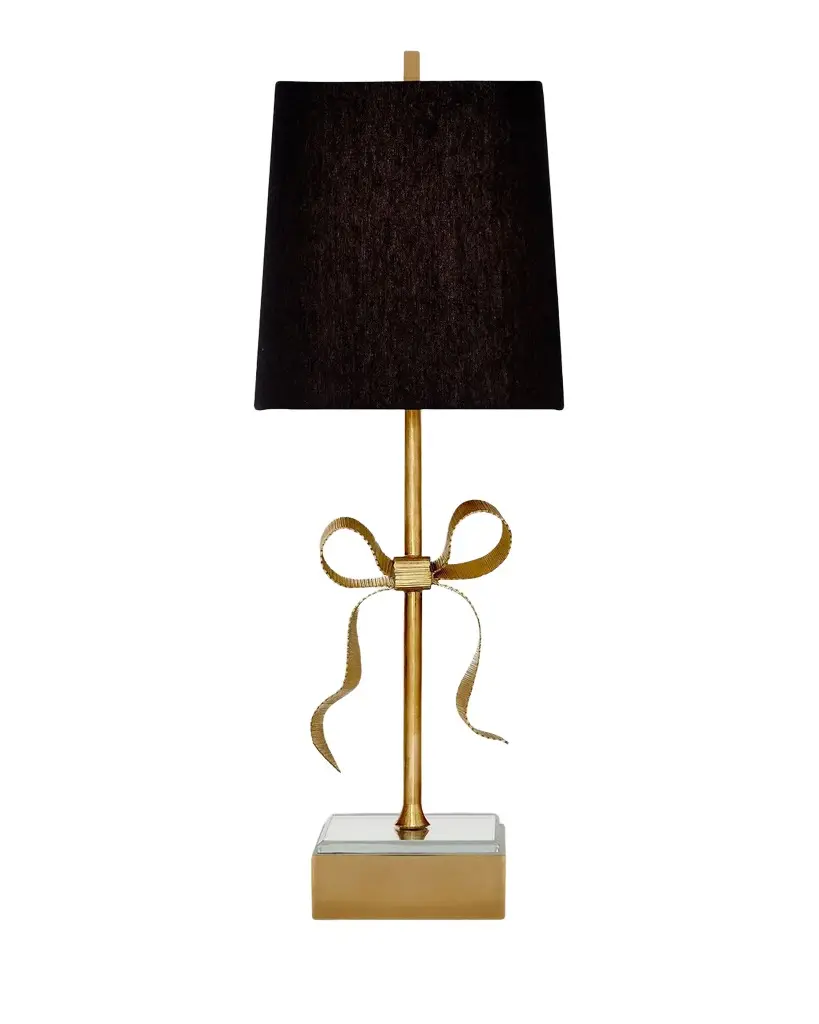 Visual Comfort Signature Ellery Grosgrain Bow Table Lamp