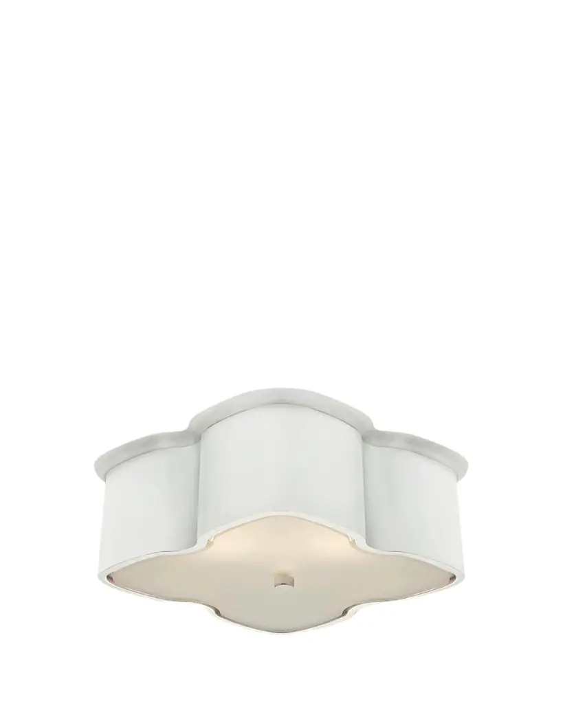 Visual Comfort Signature Bolsena Clover Flush Mount By AERIN | Image 1 Visual Comfort Signature Bolsena Clover Flush Mount By AERIN | Image 1