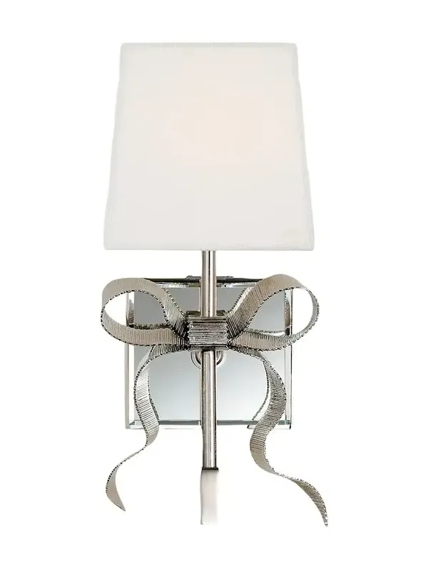 Visual Comfort Signature Ellery Grosgrain Bow Small Sconce