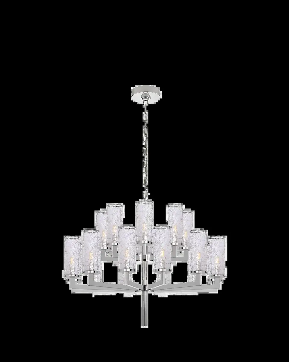 Visual Comfort Signature Liaison Double Tier Chandelier By Kelly Wearstler | Thumbnail 2 Visual Comfort Signature Liaison Double Tier Chandelier By Kelly Wearstler | Thumbnail 2